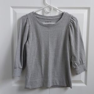 Loft Puff Sleeve Sweatshirt